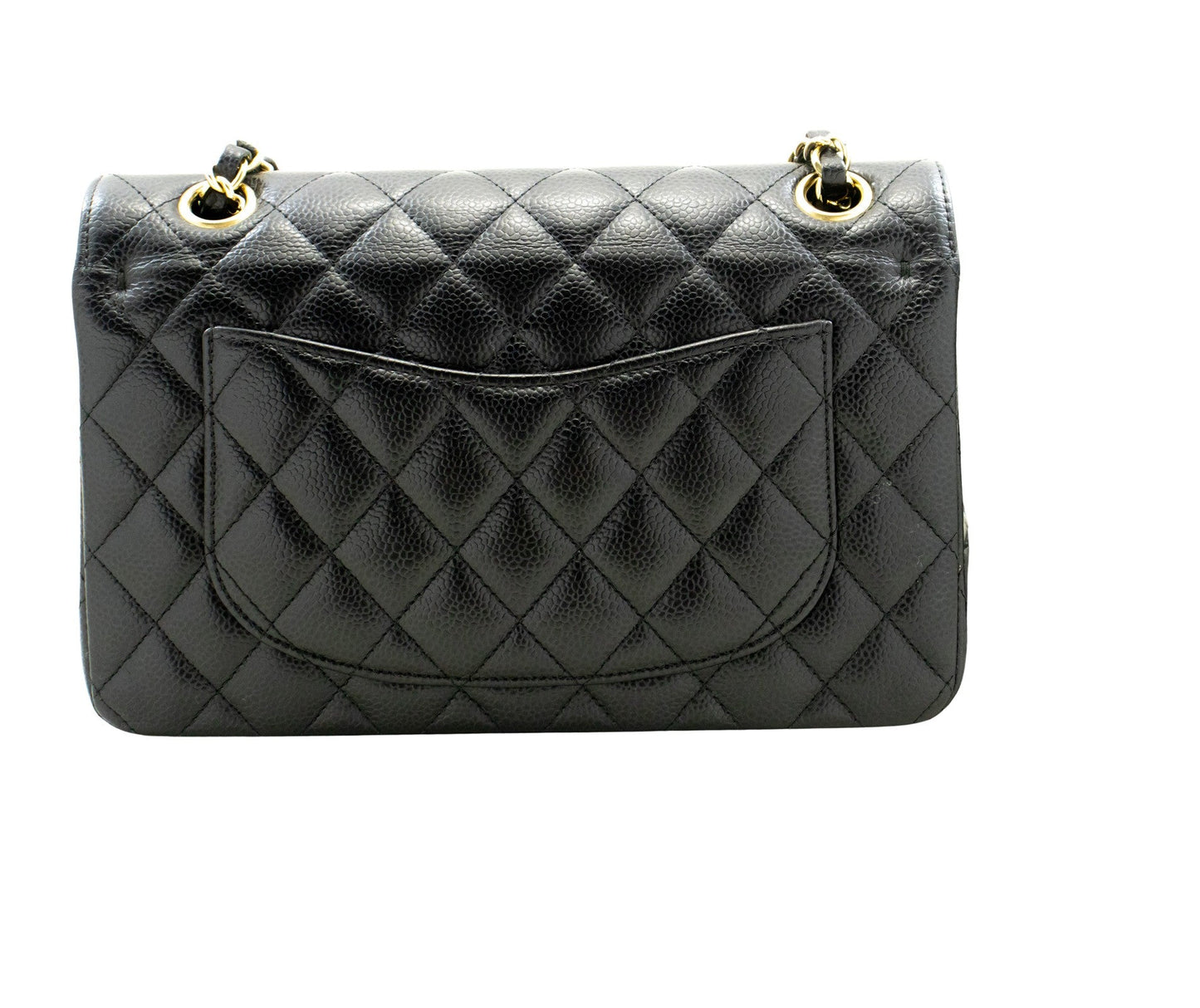 Chanel Black Leather Shoulder Bag ()