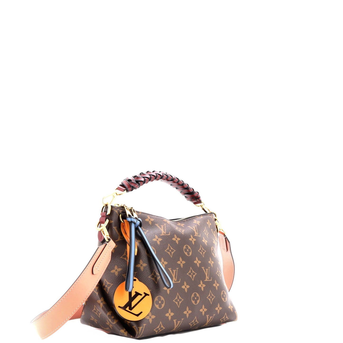 Braided Handle Beaubourg Hobo Monogram Canvas Mini