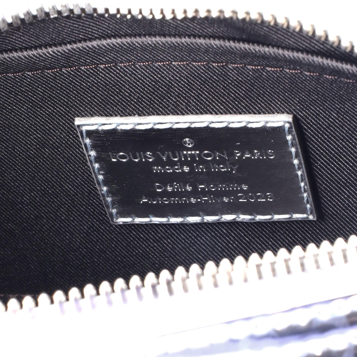 Keepall Bandouliere Bag Limited Edition Metallic Nebula Monogram Canvas 25