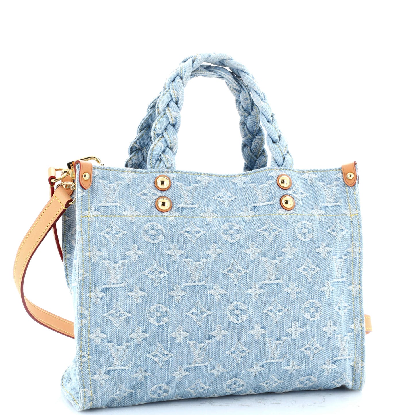 Let Go Tote Monogram Denim PM