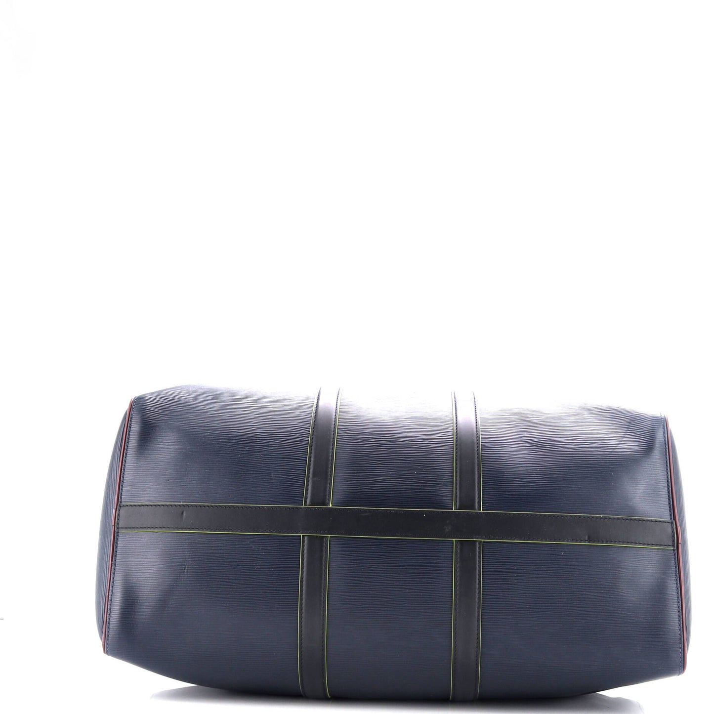 Keepall Bandouliere Bag Epi Leather with Damier Graphite 50