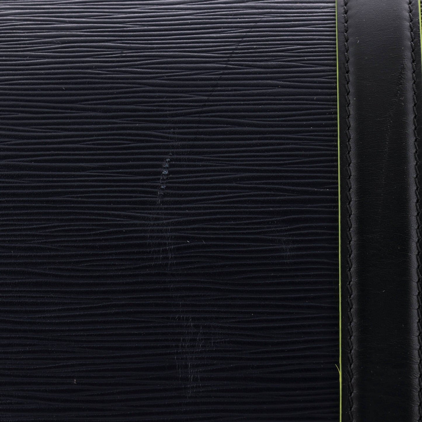 Keepall Bandouliere Bag Epi Leather with Damier Graphite 50