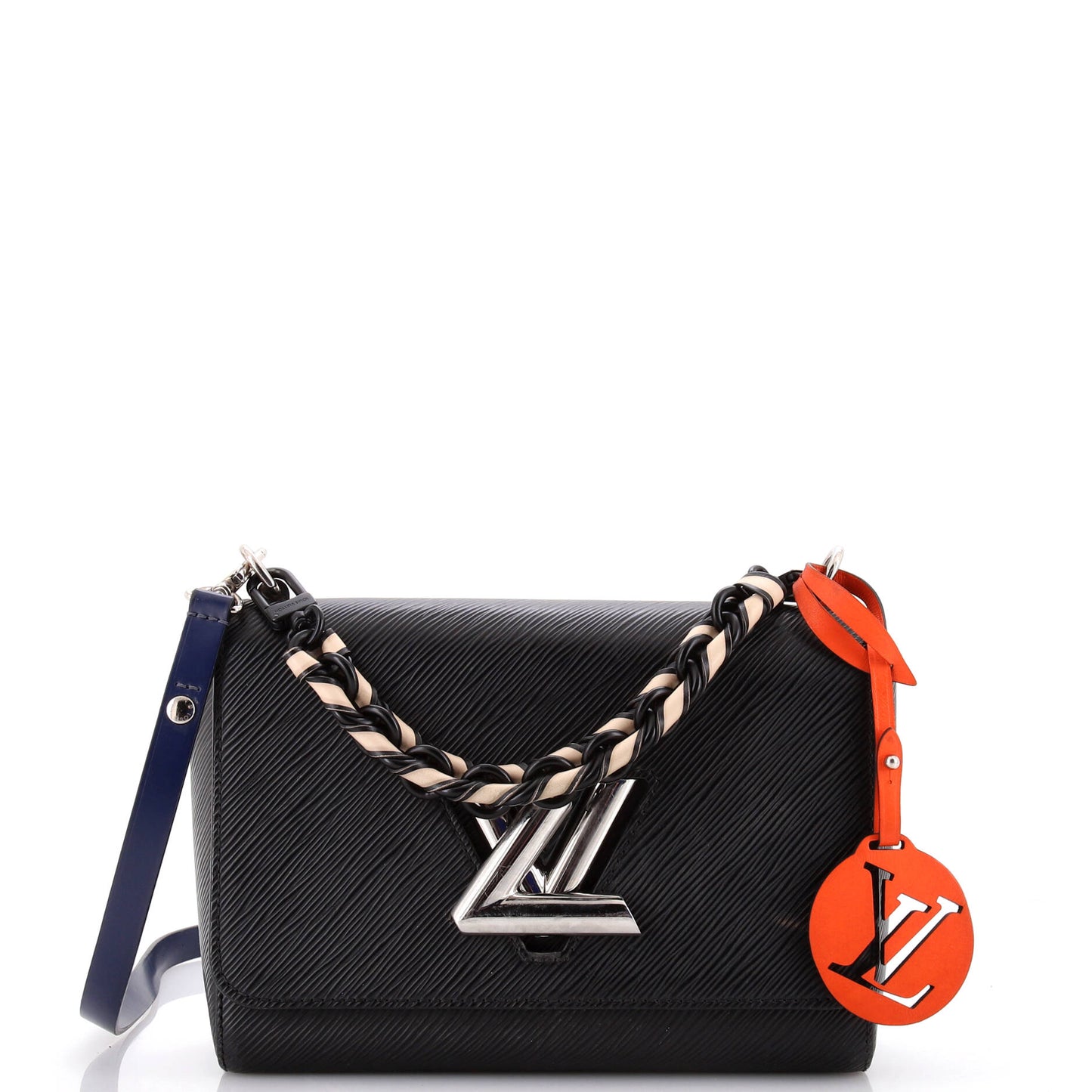 Braided Handle Twist Bag Epi Leather MM