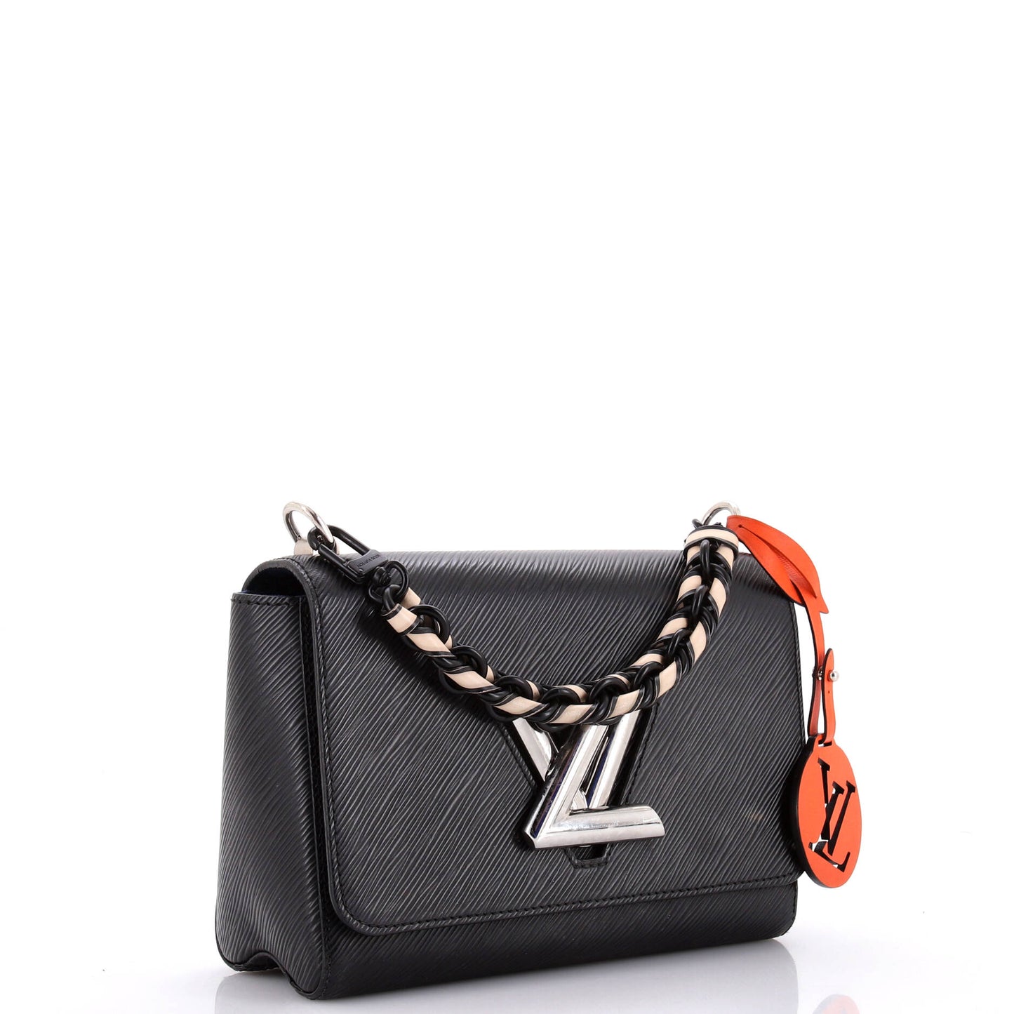 Braided Handle Twist Bag Epi Leather MM
