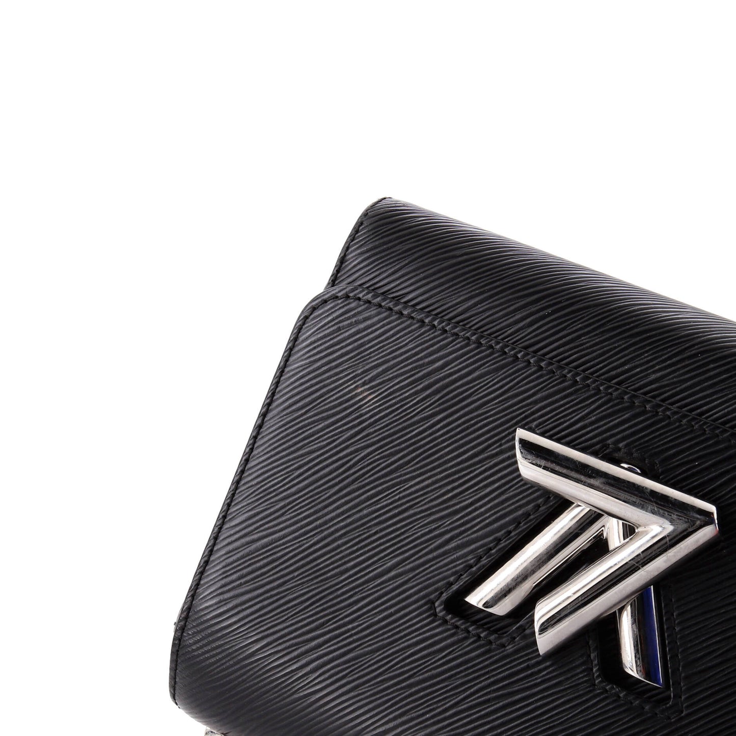 Braided Handle Twist Bag Epi Leather MM