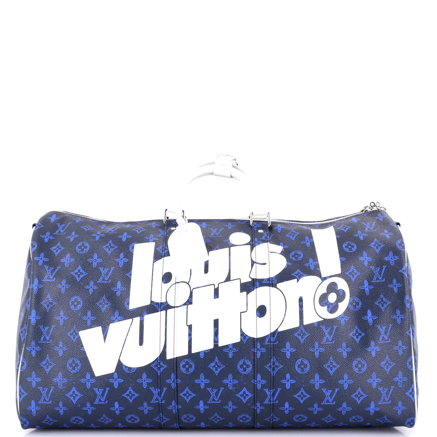 Keepall Bandouliere Bag Everyday Signature Vintage Monogram Canvas 55