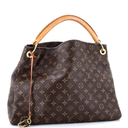 Artsy Handbag Monogram Canvas MM