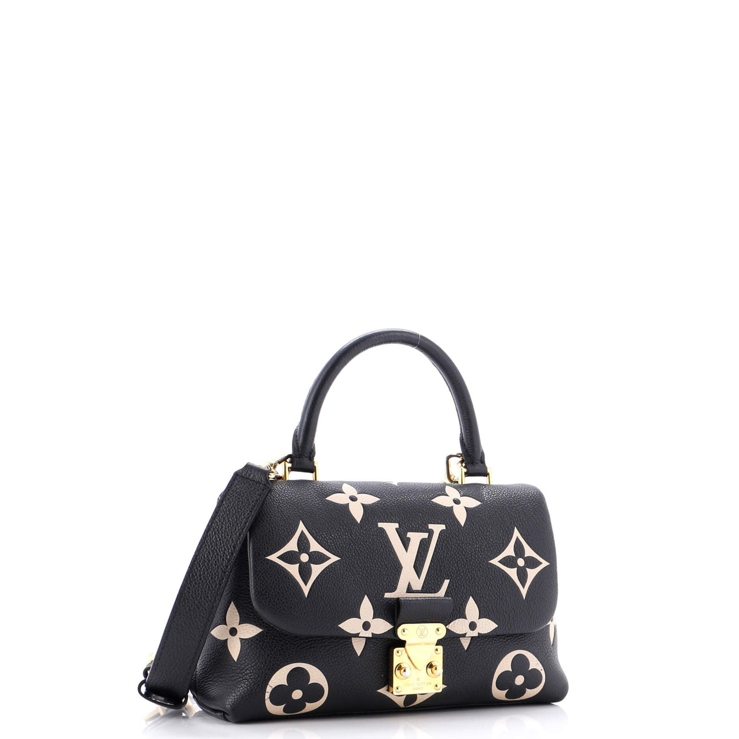 Madeleine Handbag Bicolor Monogram Empreinte Giant BB
