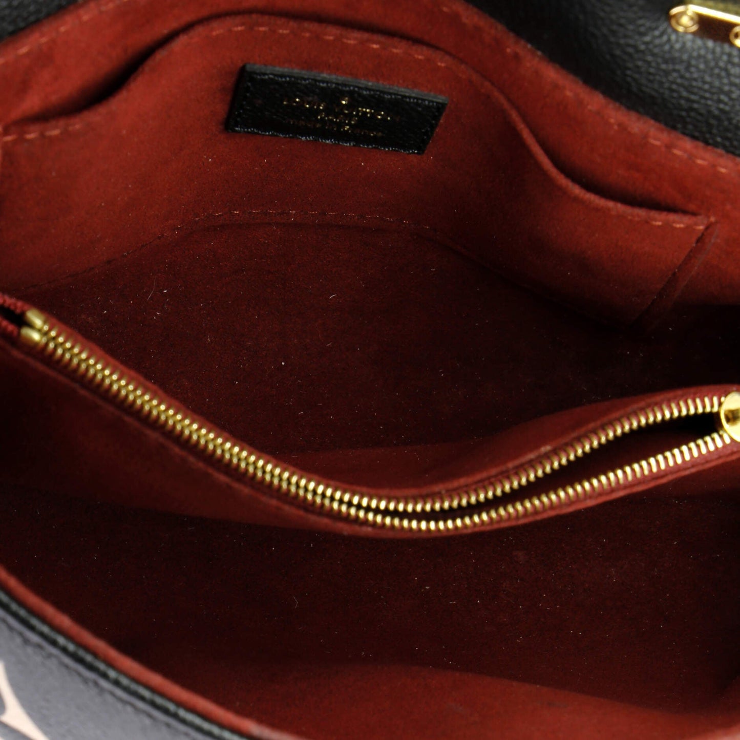 Madeleine Handbag Bicolor Monogram Empreinte Giant BB