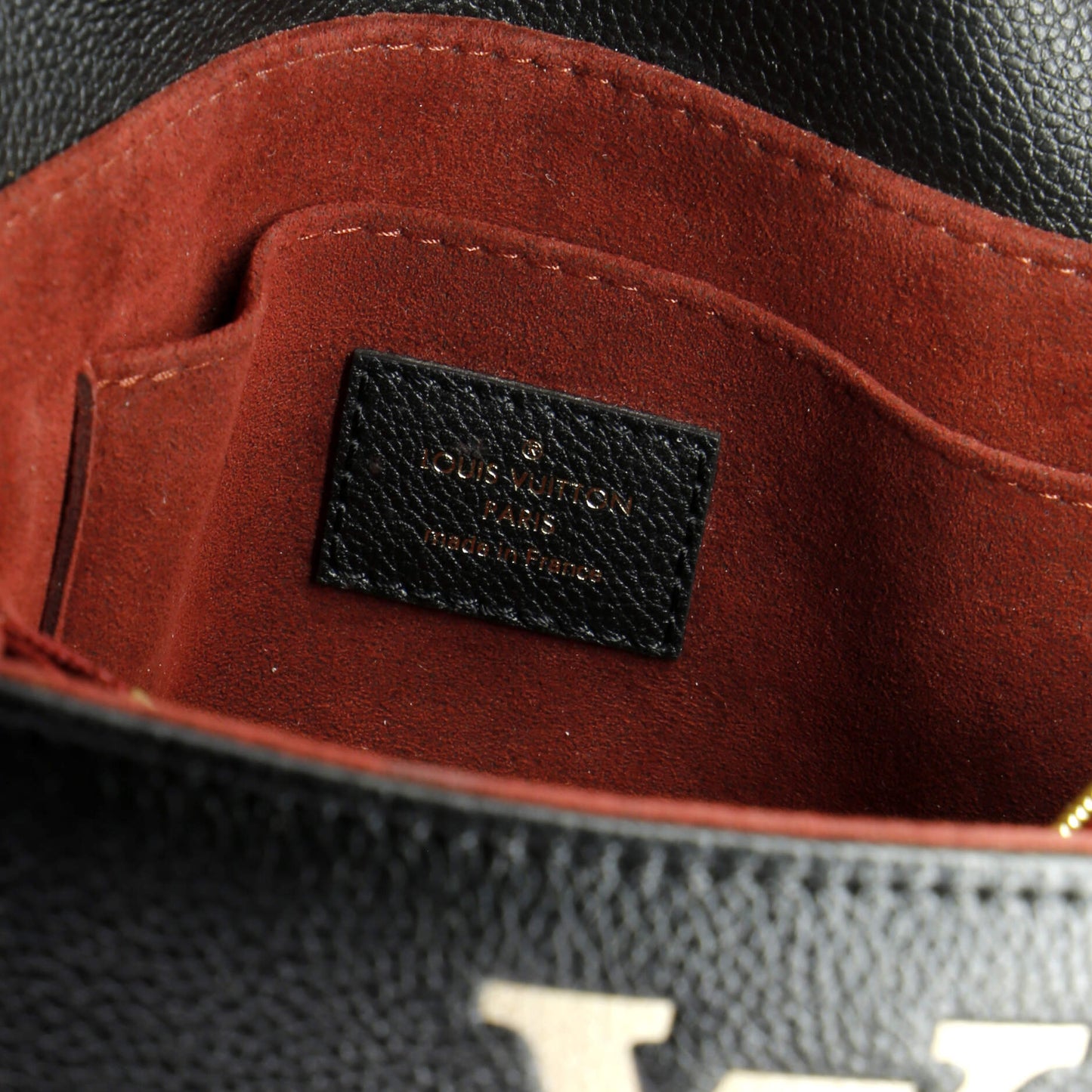 Madeleine Handbag Bicolor Monogram Empreinte Giant BB