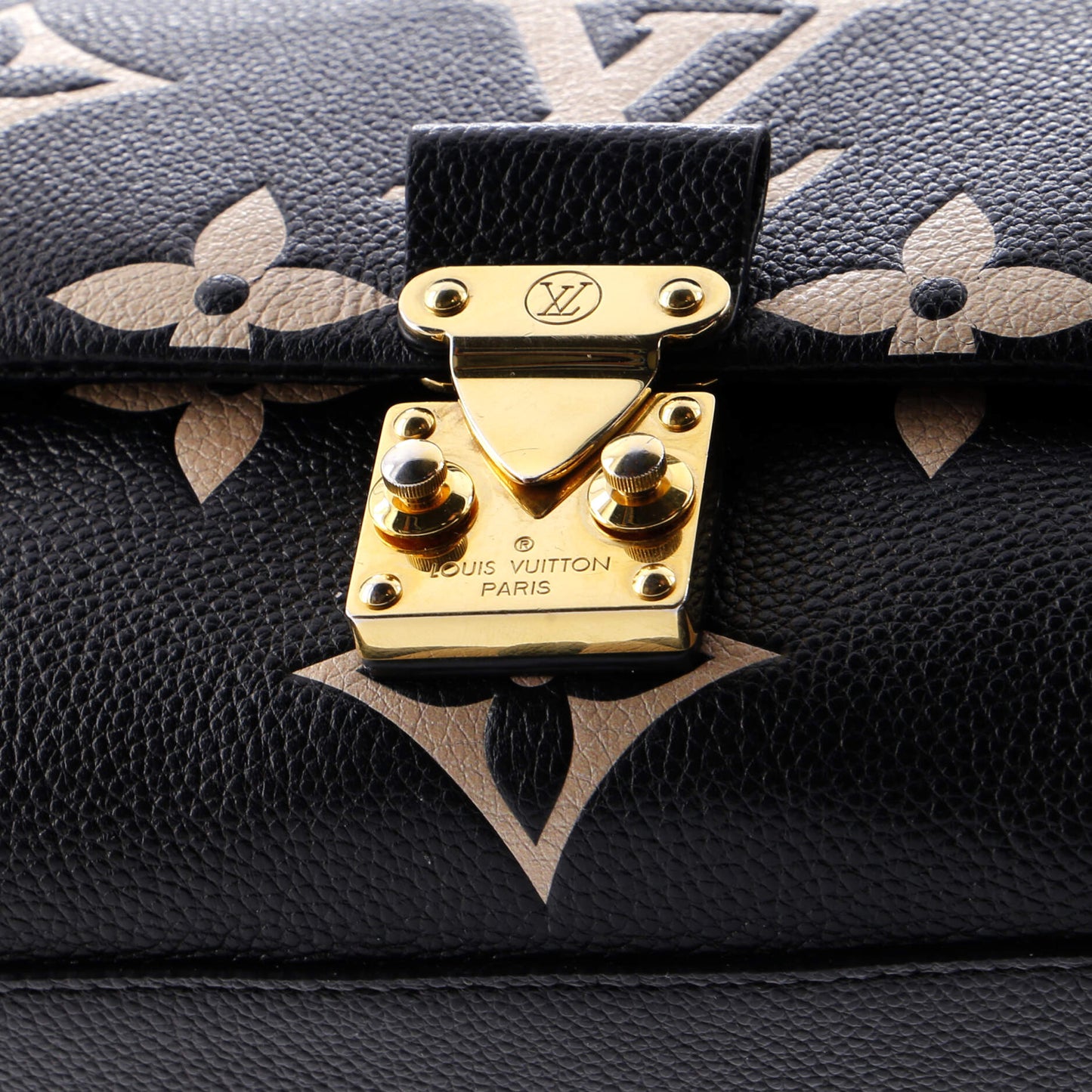 Madeleine Handbag Bicolor Monogram Empreinte Giant BB