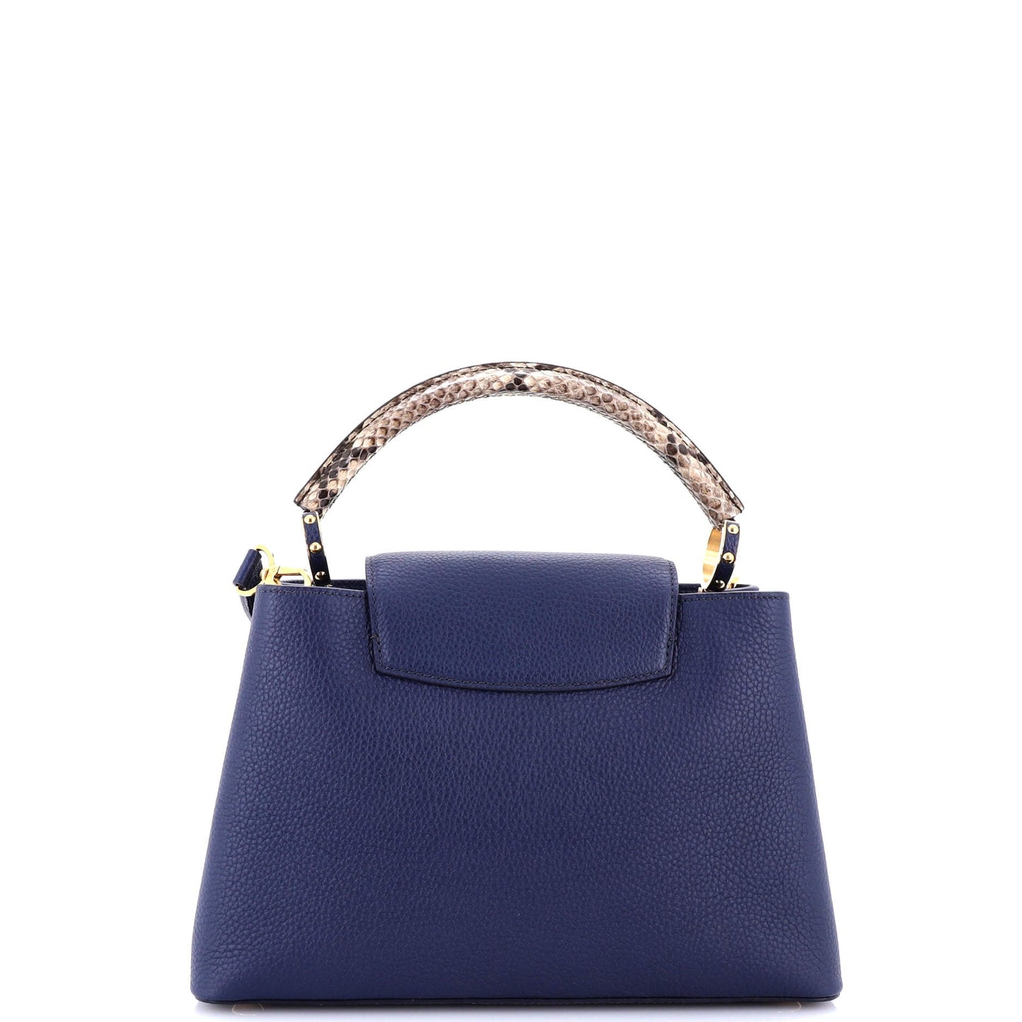 Capucines Bag Leather with Python PM