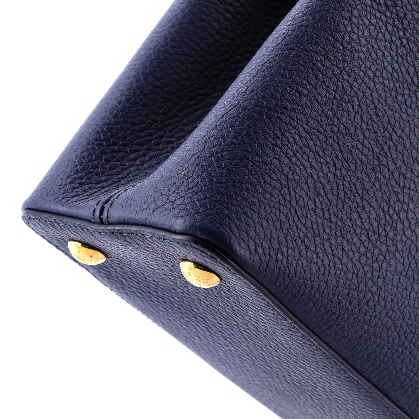 Capucines Bag Leather with Python PM