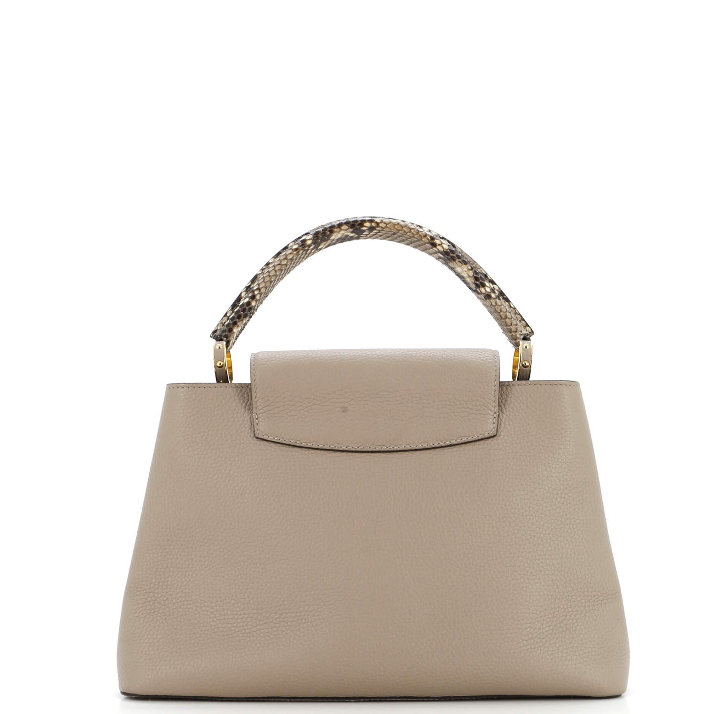 Capucines Bag Leather with Python MM