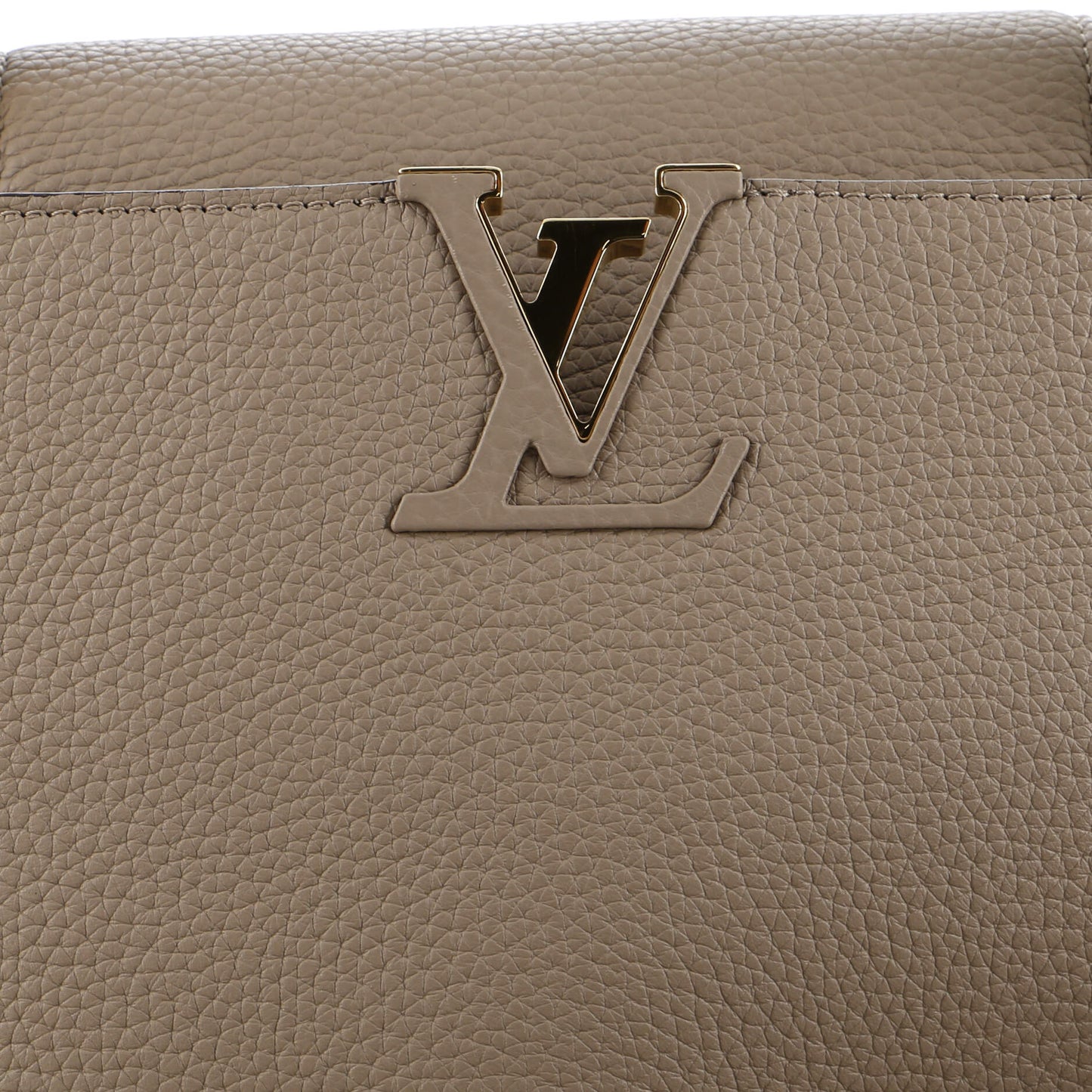 Capucines Bag Leather with Python MM