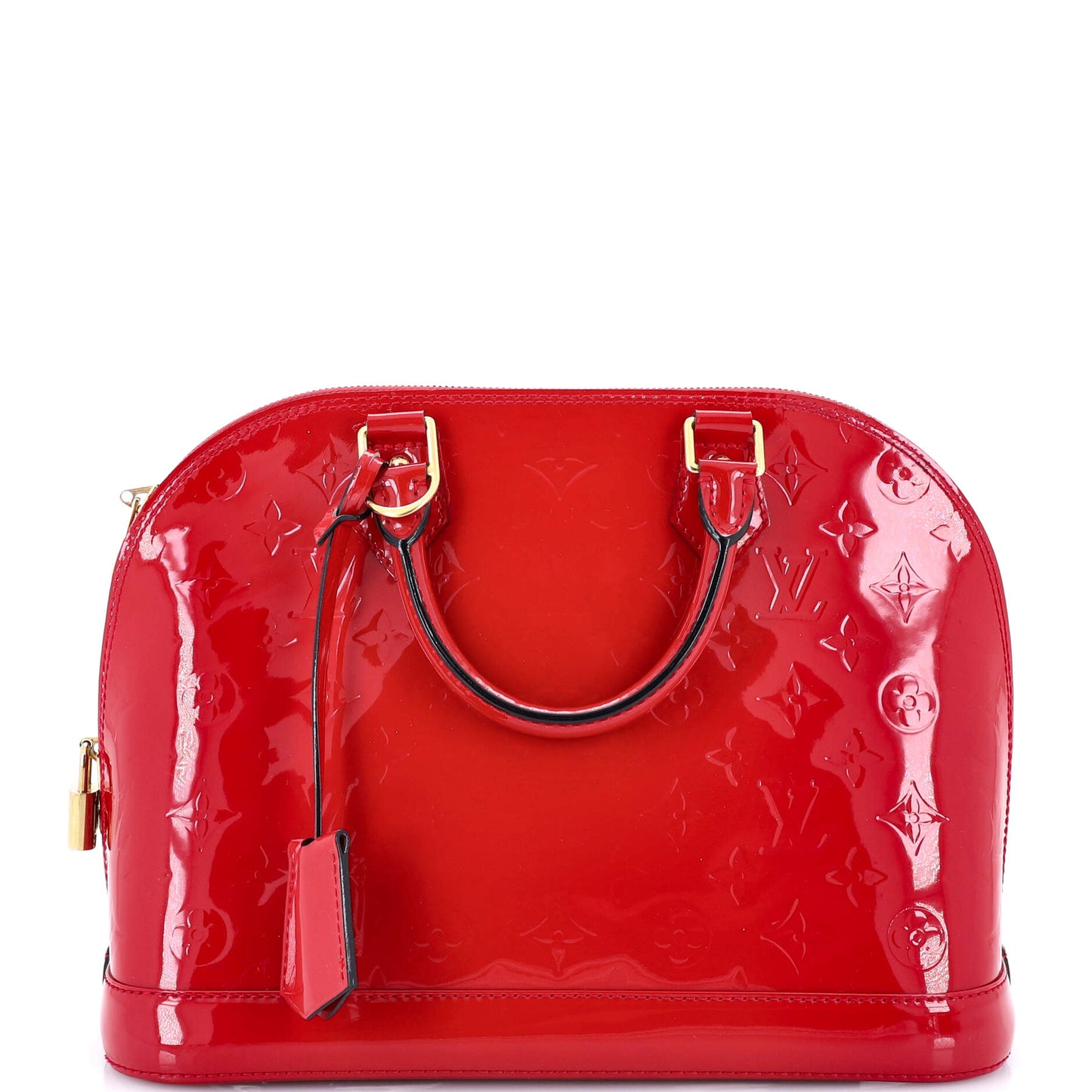 Alma Handbag Monogram Vernis PM