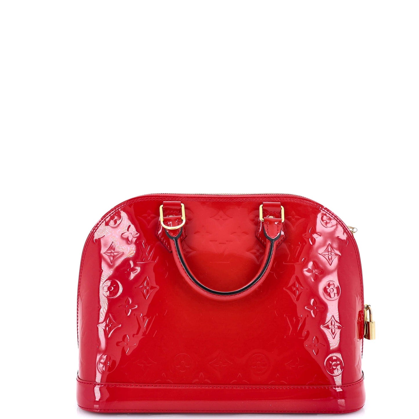 Alma Handbag Monogram Vernis PM
