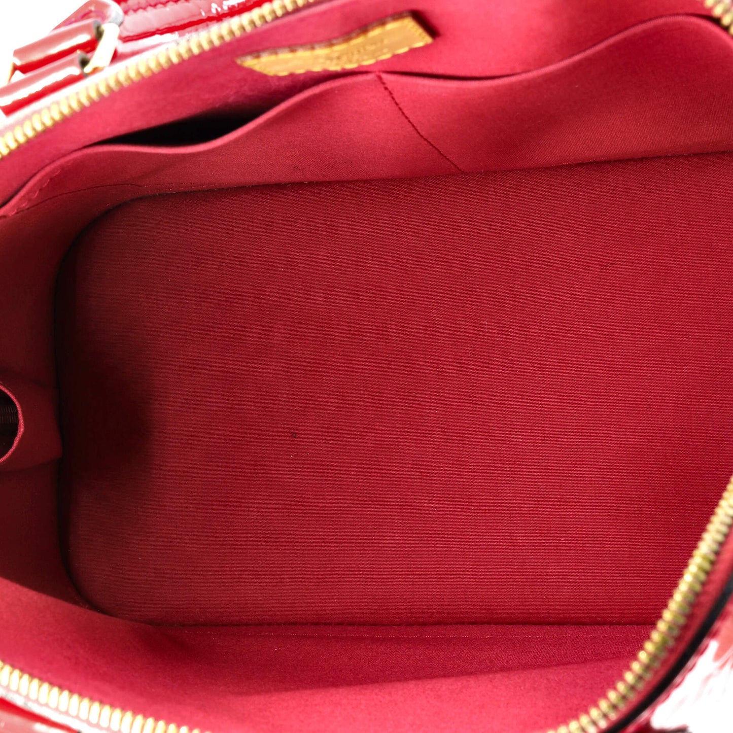 Alma Handbag Monogram Vernis PM