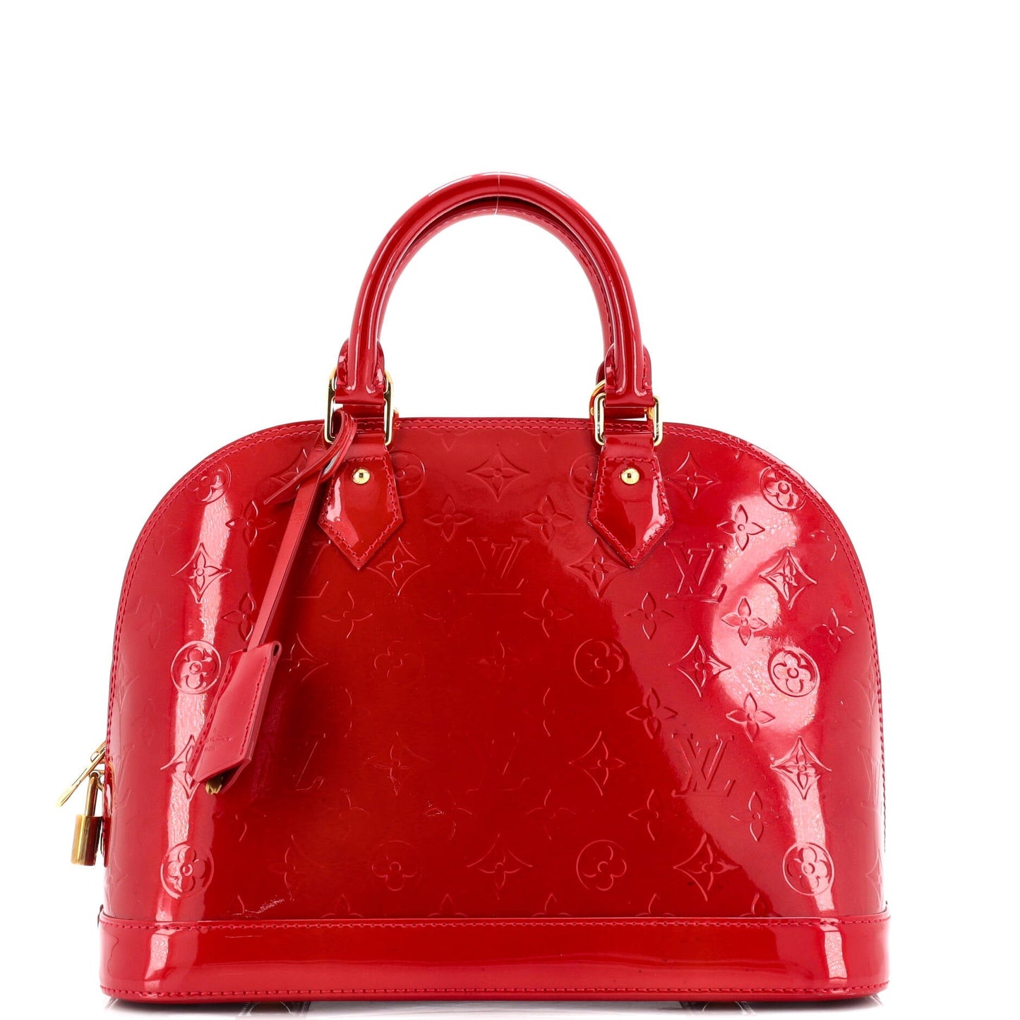 Alma Handbag Monogram Vernis PM