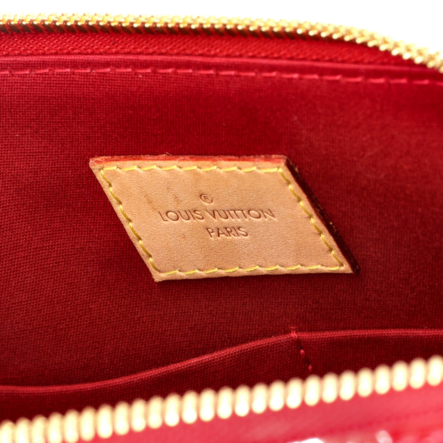 Alma Handbag Monogram Vernis PM