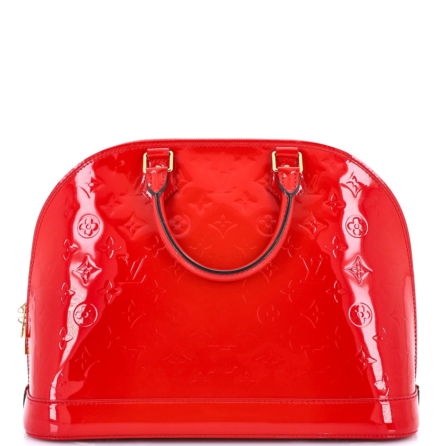 Alma Handbag Monogram Vernis MM