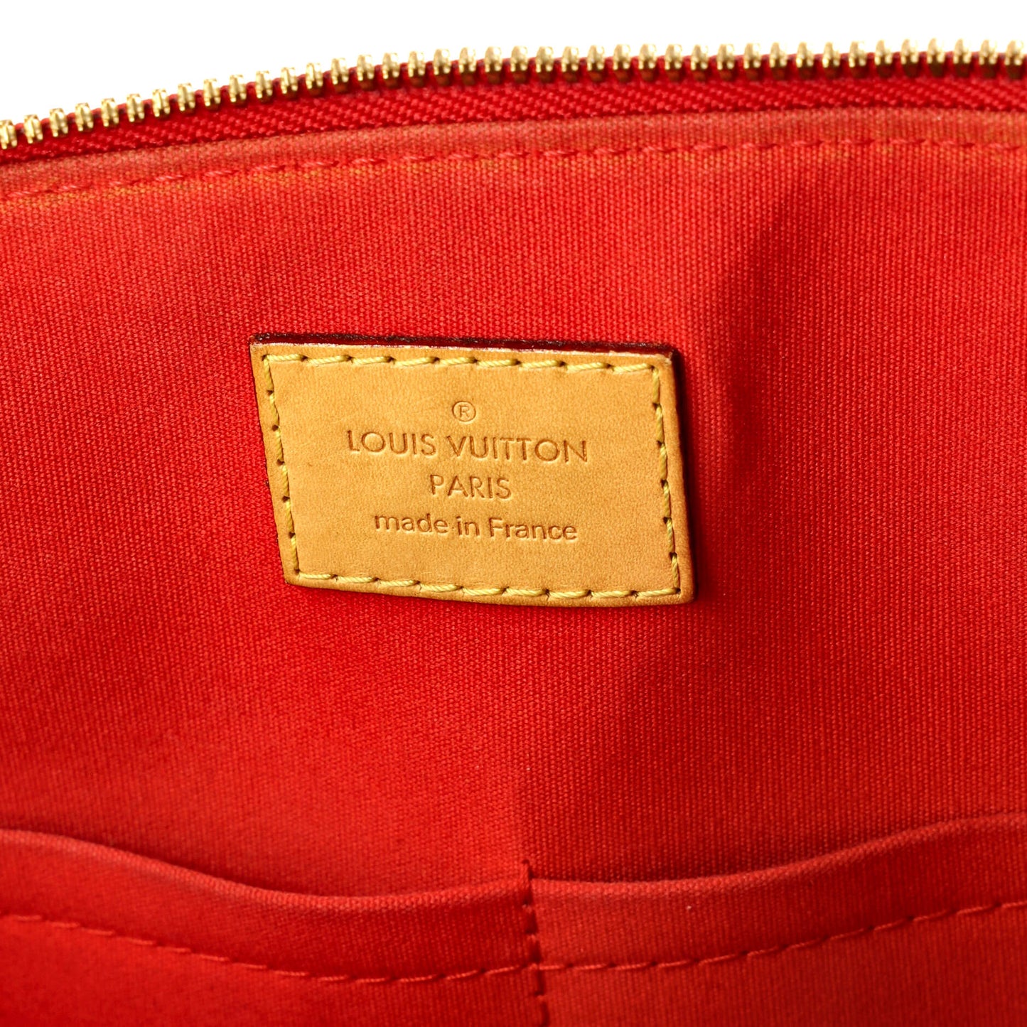 Alma Handbag Monogram Vernis MM