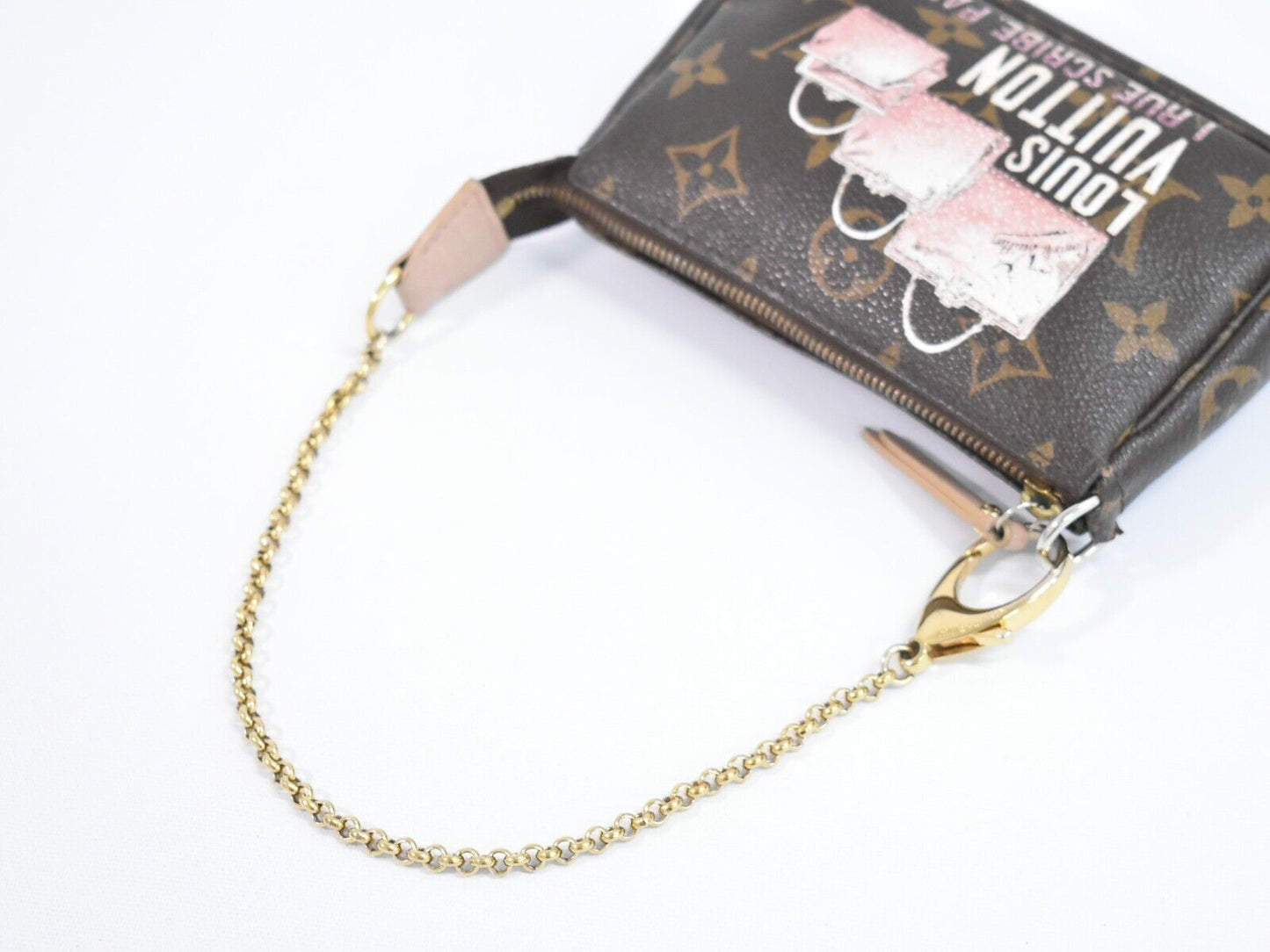 Louis Vuitton Pochette  Canvas Clutch Bag ()