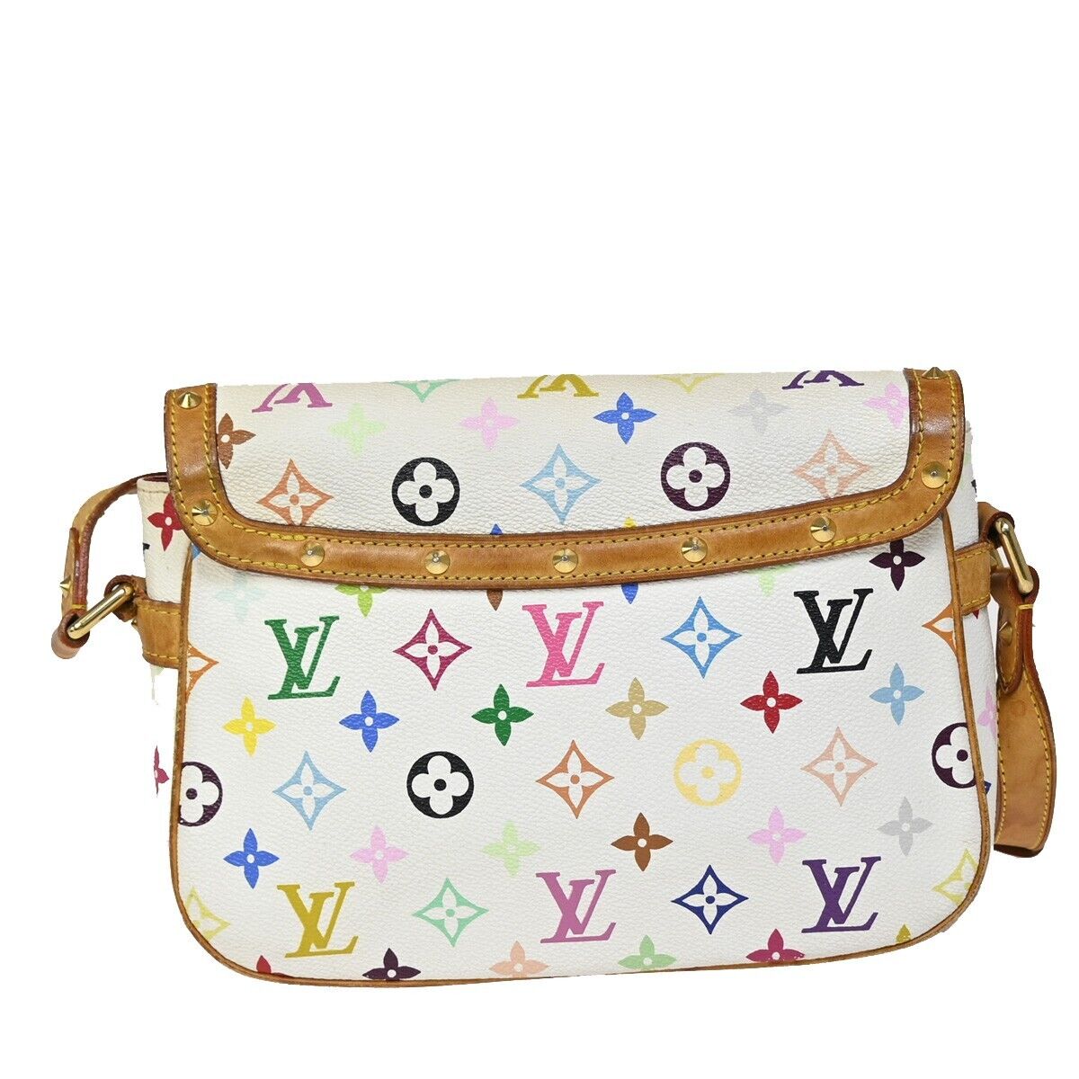 Louis Vuitton Sologne  Canvas Shoulder Bag ()
