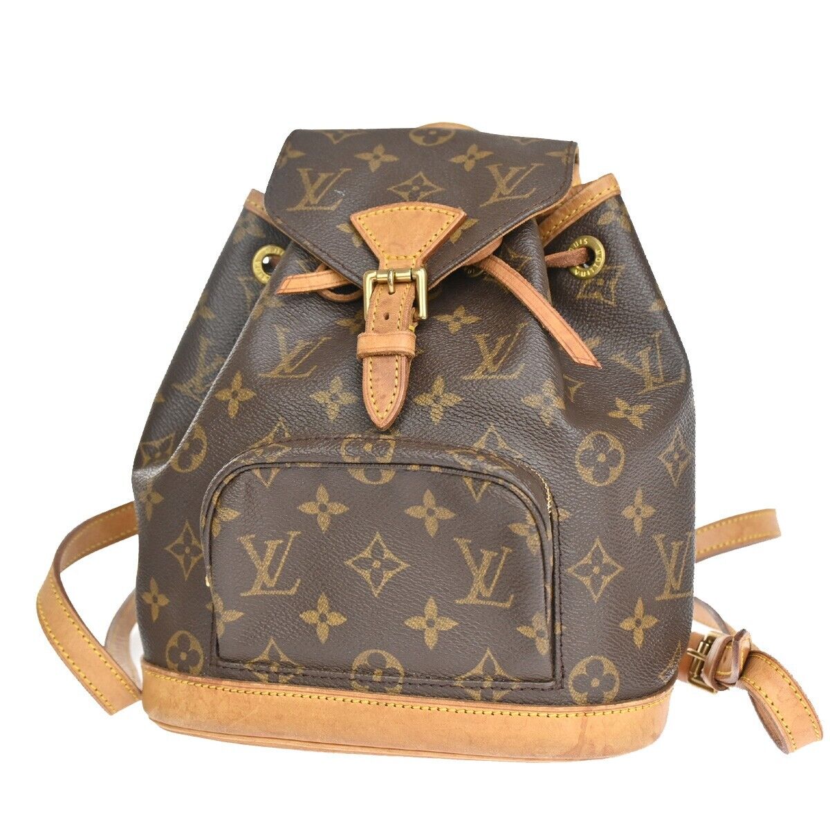 Louis Vuitton Montsouris  Canvas Backpack Bag ()