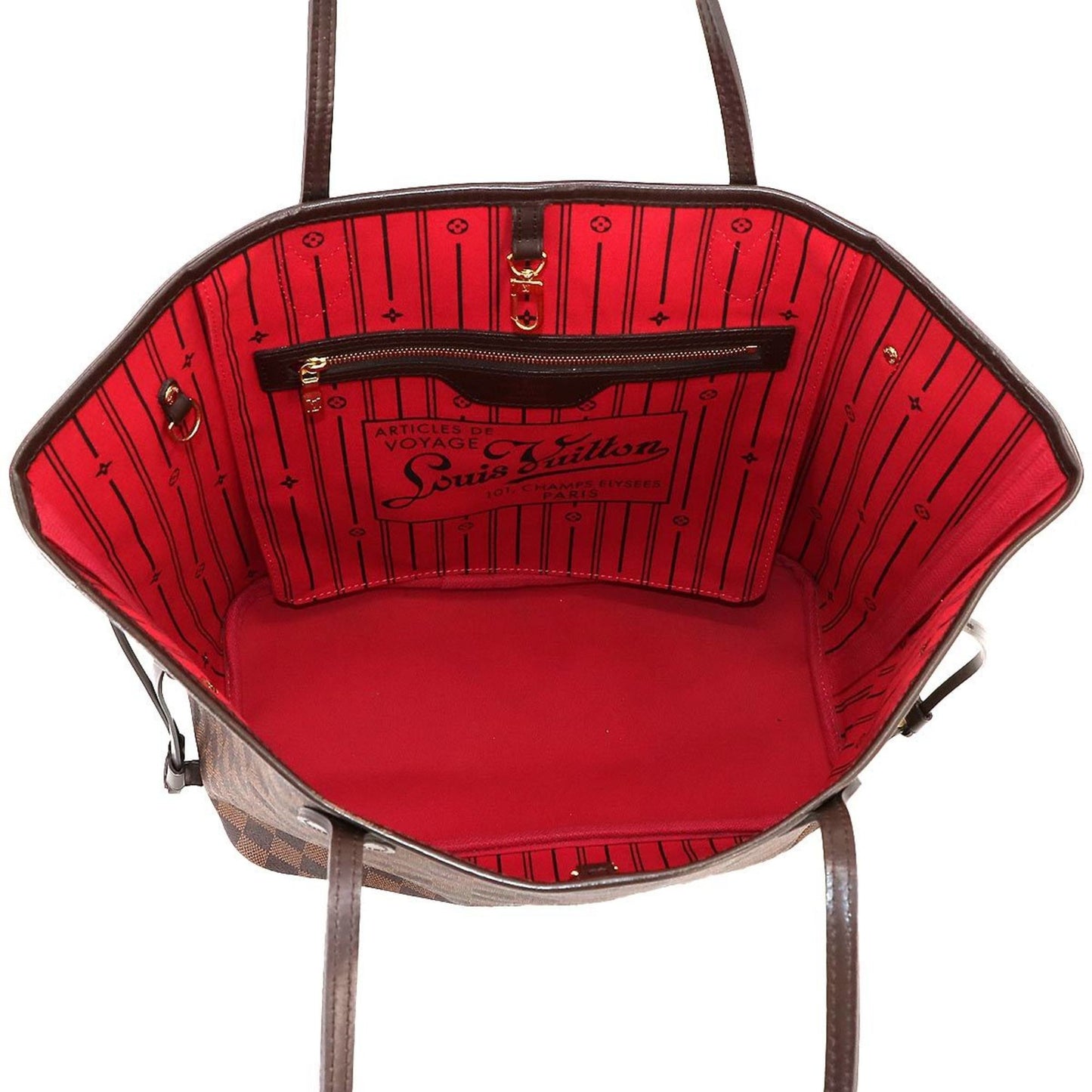 Louis Vuitton Neverfull  Canvas Tote Bag ()