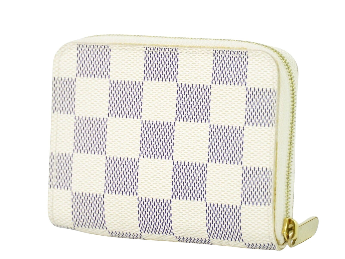 Louis Vuitton Porte Monnaie Zippy  Canvas Wallet  ()