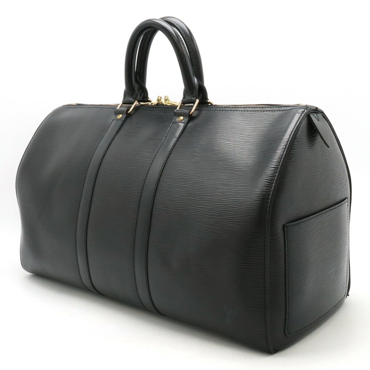 Louis Vuitton Keepall 45  Leather Travel Bag ()