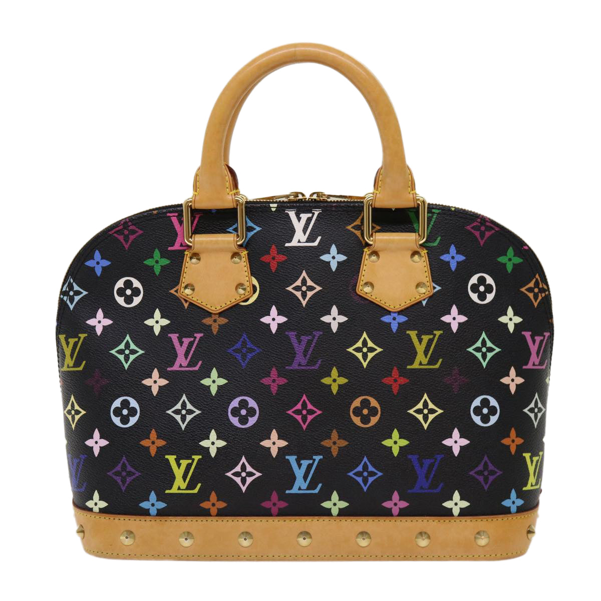 Louis Vuitton Alma  Canvas Handbag ()