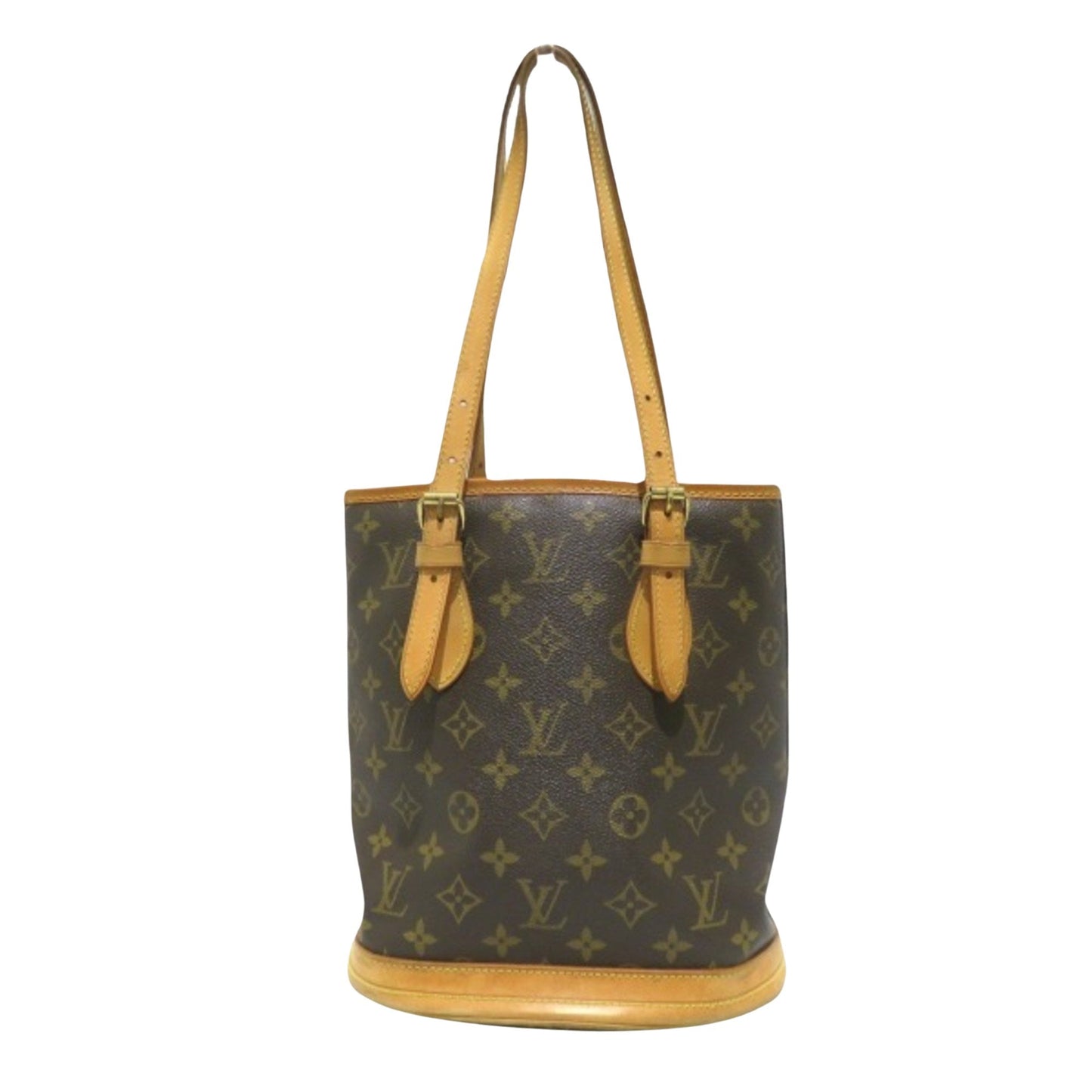 Louis Vuitton Bucket Pm  Canvas Handbag ()