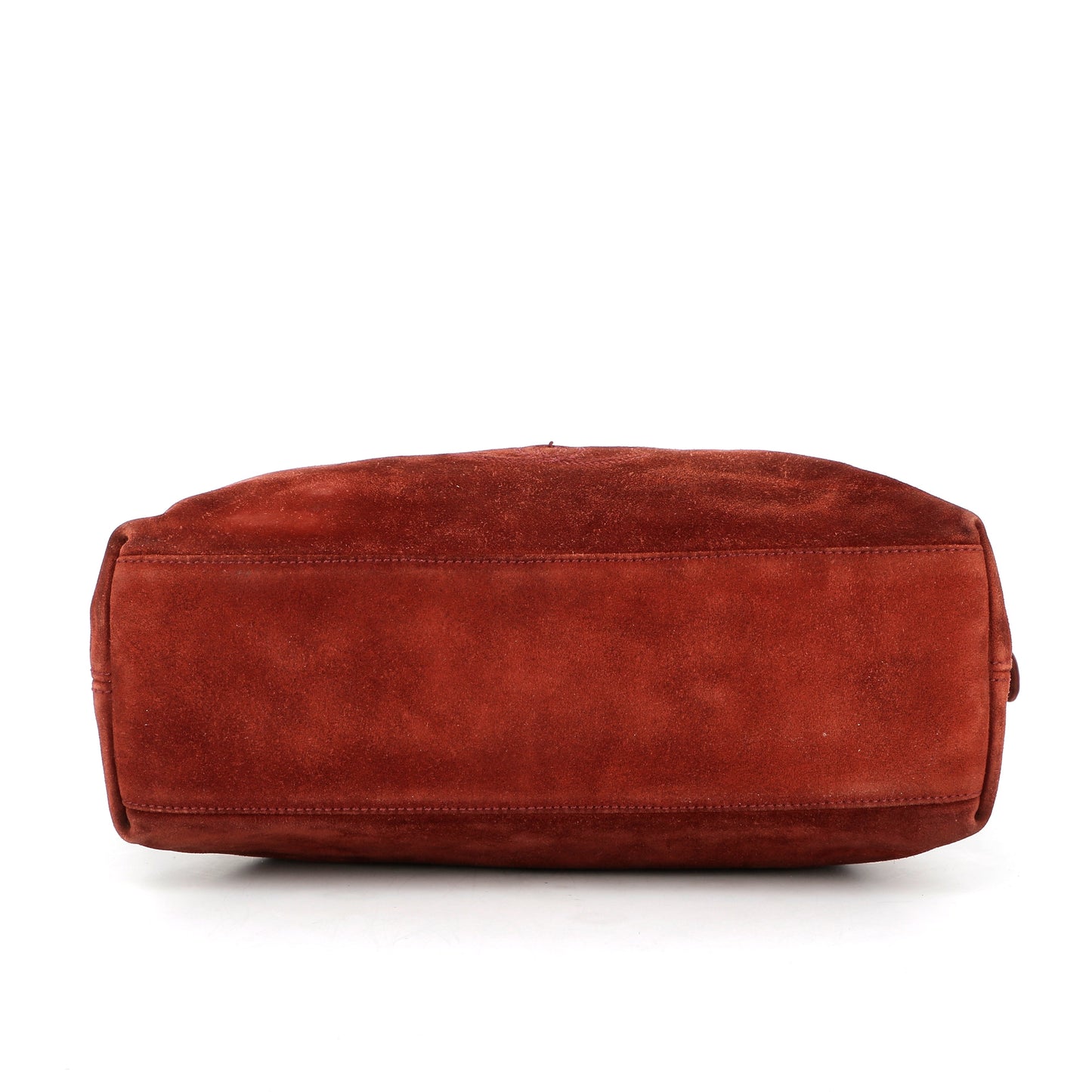 Chanel Bordeaux Suede  tote bag