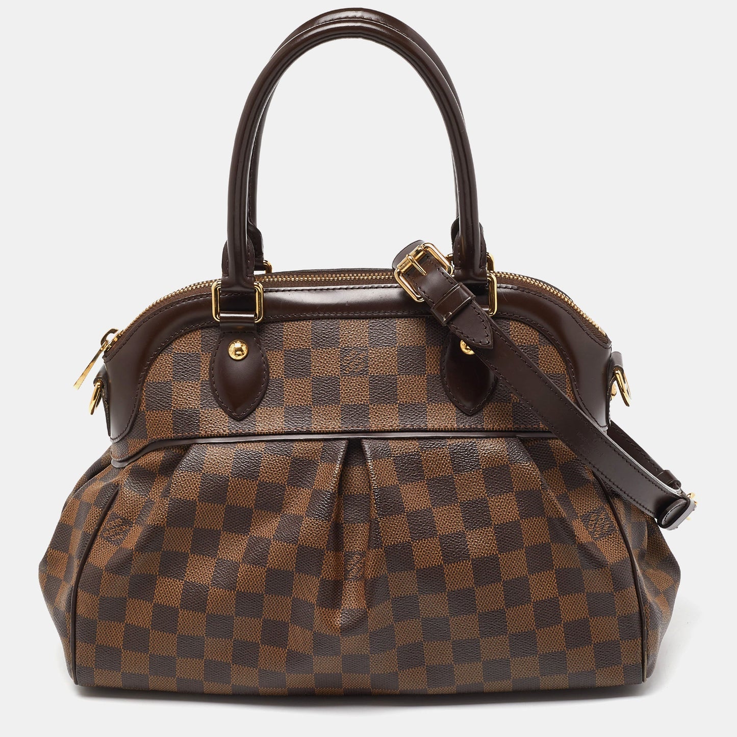 Louis Vuitton Damier Ebene Canvas Trevi Pm Bag