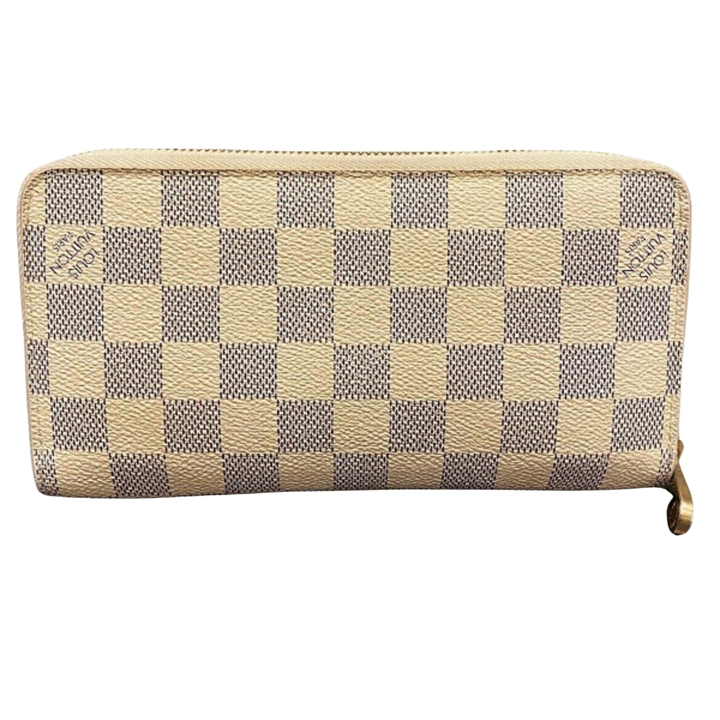 Louis Vuitton Portefeuille Zippy  Canvas Wallet  ()