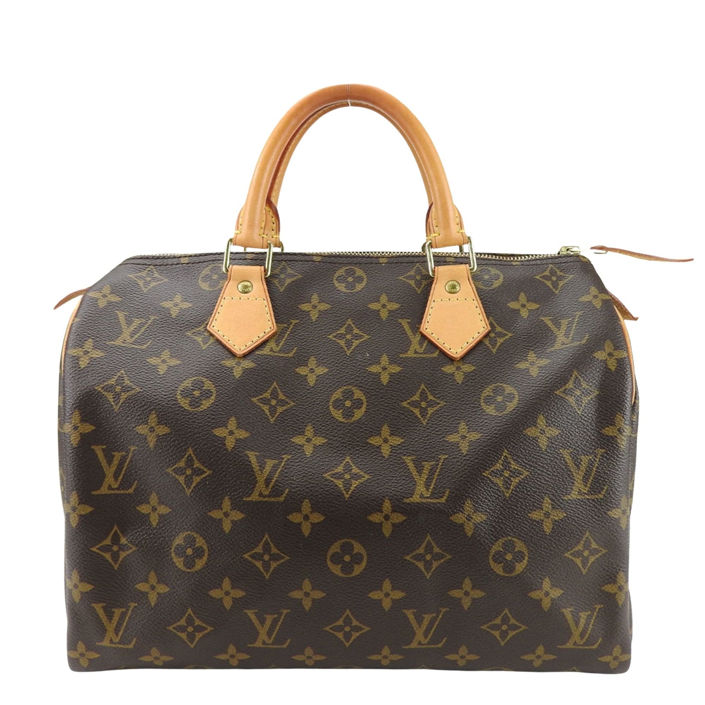 Louis Vuitton Speedy 30  Canvas Handbag ()