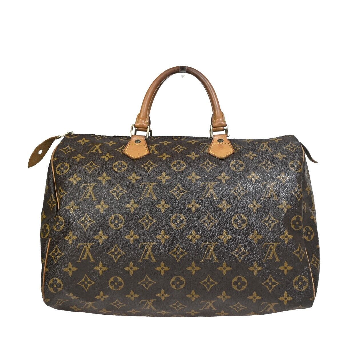 Louis Vuitton Speedy 35  Canvas Handbag ()