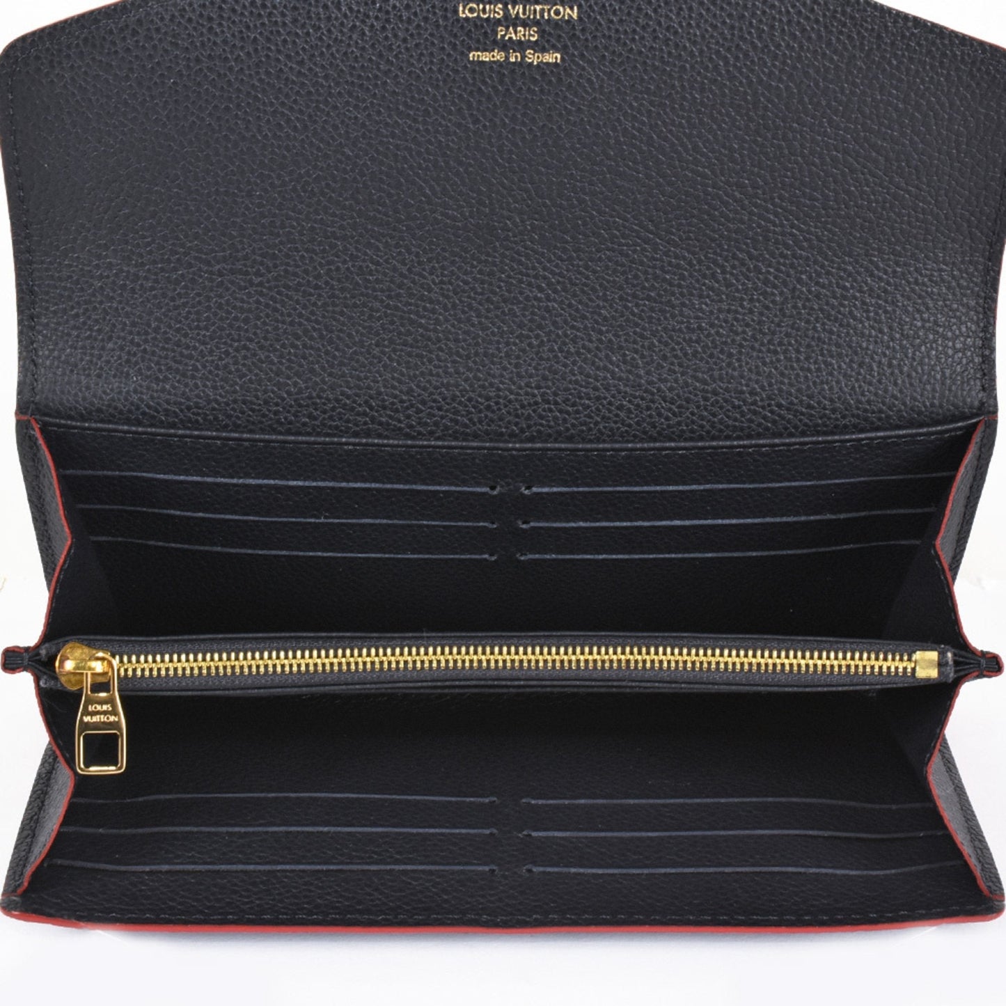 Louis Vuitton Portefeuille Sarah  Canvas Wallet  ()