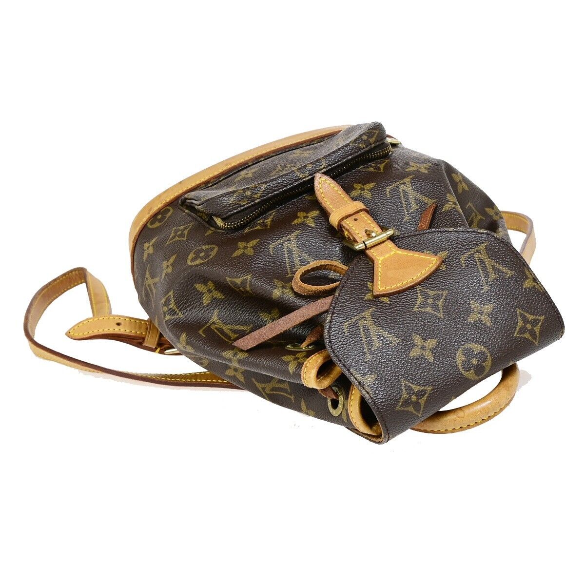 Louis Vuitton Montsouris  Canvas Backpack Bag ()