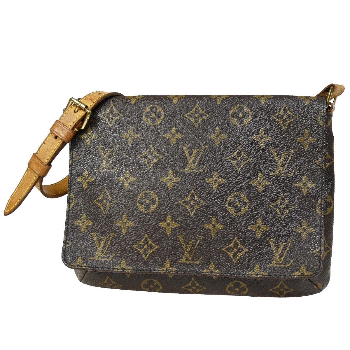 Louis Vuitton Musette Tango  Canvas Shoulder Bag ()