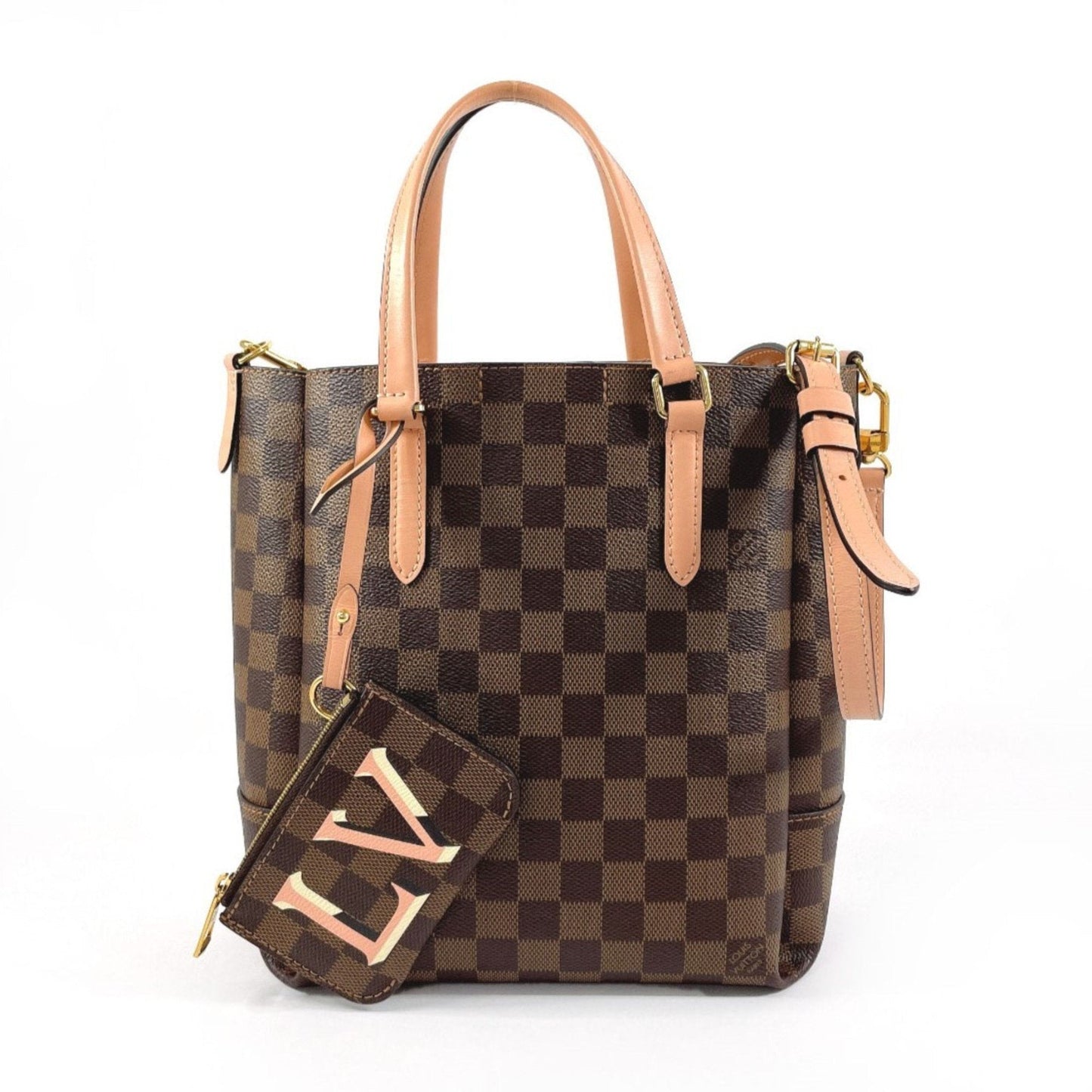 Louis Vuitton Belmont  Canvas Handbag ()