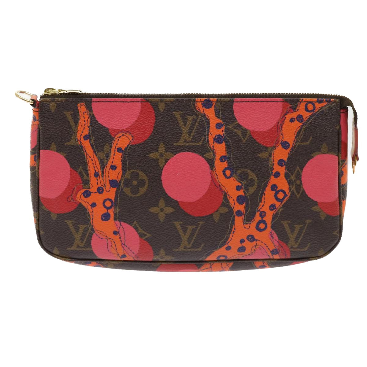 Louis Vuitton Pochette Accessoire  Canvas Clutch Bag ()