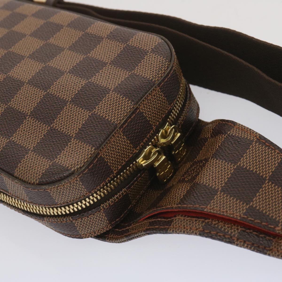 Louis Vuitton Geronimos  Canvas Shoulder Bag ()