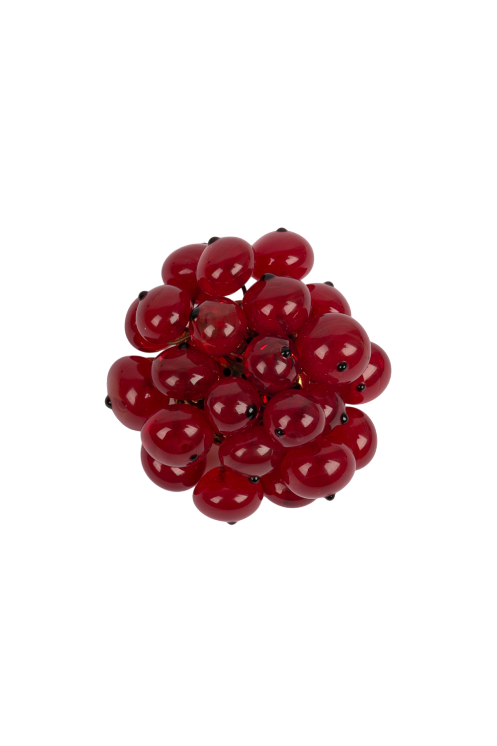 Broche en pâte de verre Chanel