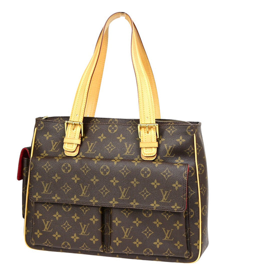 Louis Vuitton Multipli Cité  Canvas Shoulder Bag ()