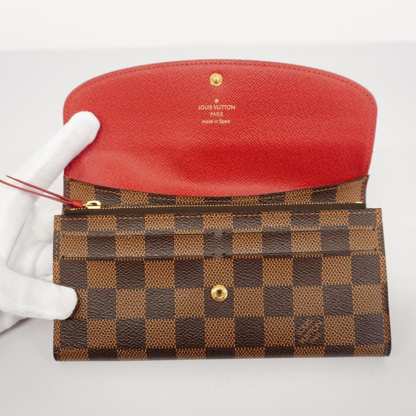Louis Vuitton Emilie  Canvas Wallet  ()