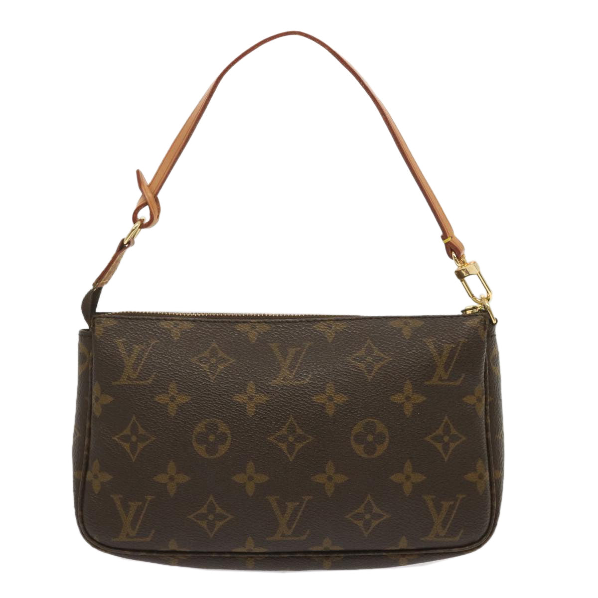 Louis Vuitton Pochette Accessoires  Canvas Clutch Bag ()