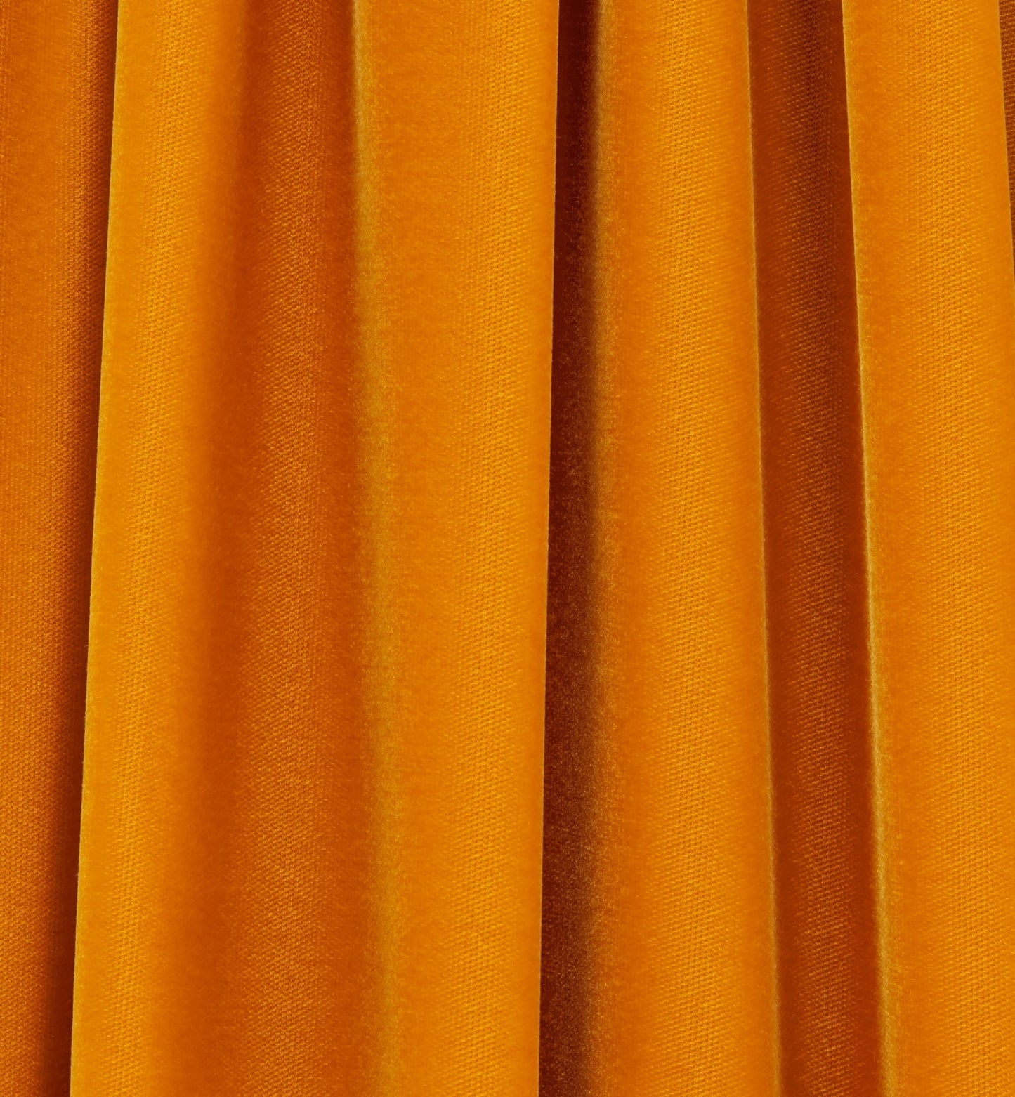 Mid-Length Flared Skirt • Orange Velvet